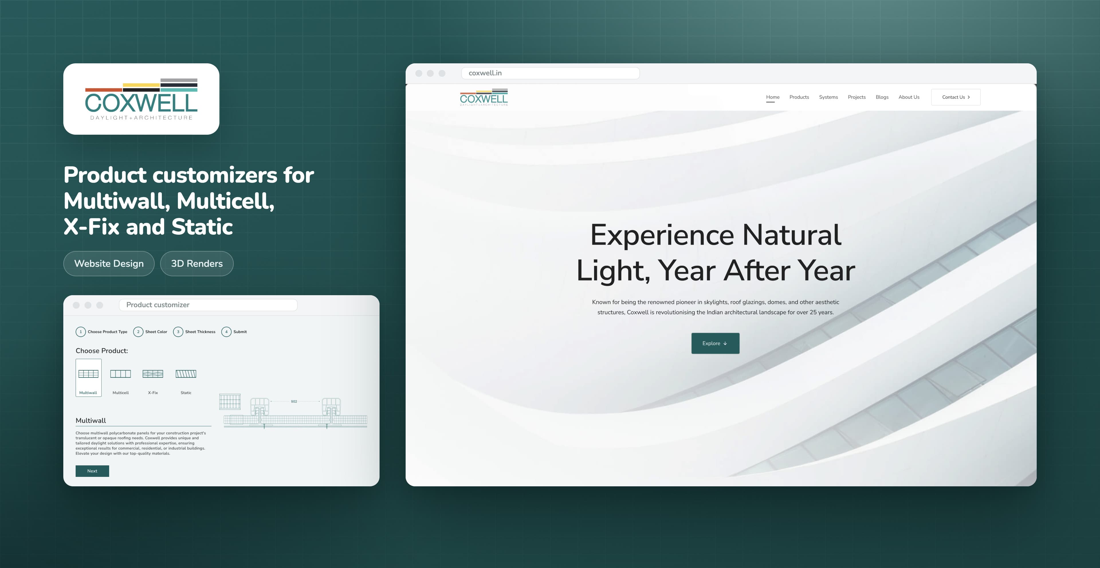 Coxwell - Custom Website Design
