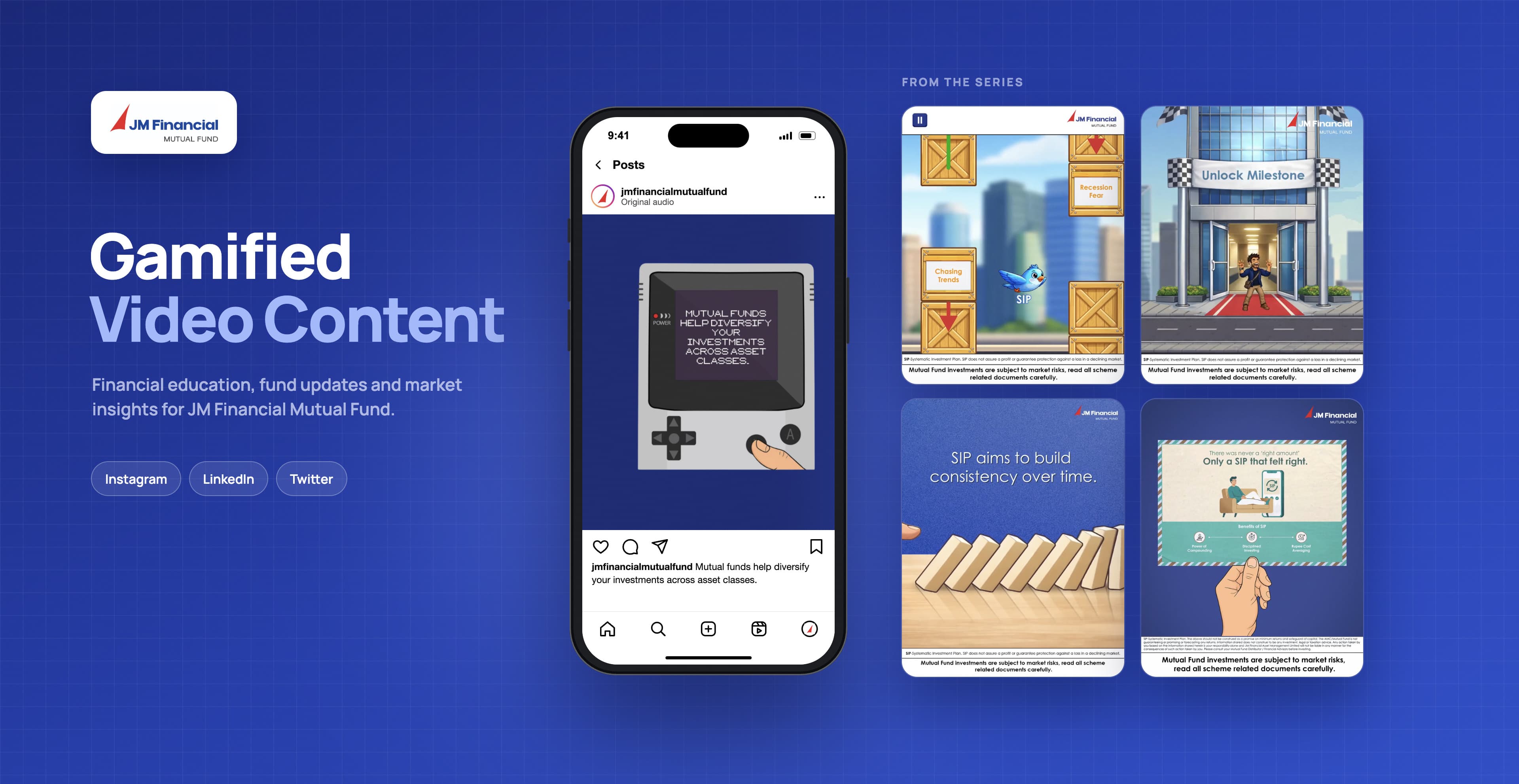 JM Financial Mutual Fund - Gamified Video Content