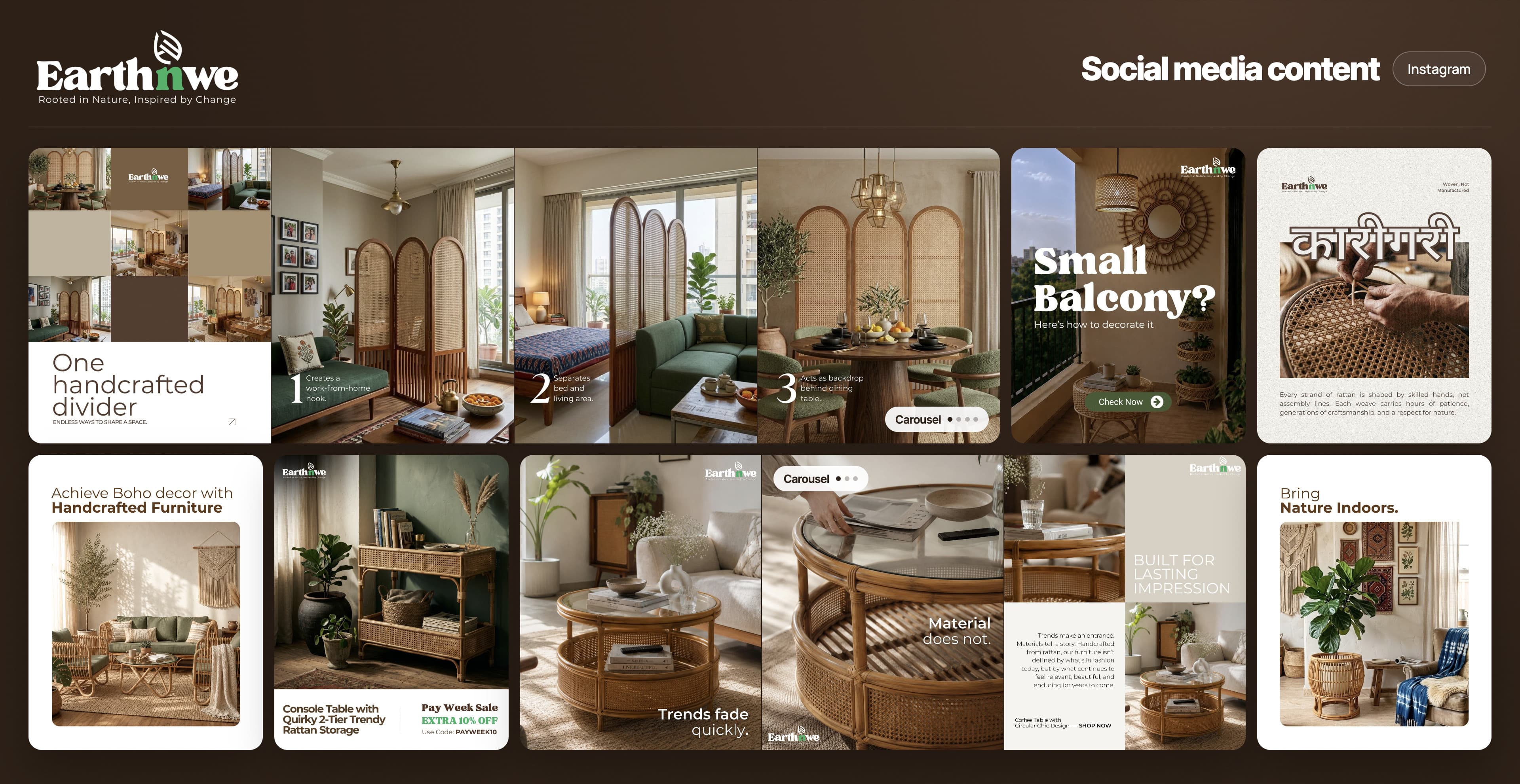 EartNWe Social Media Content