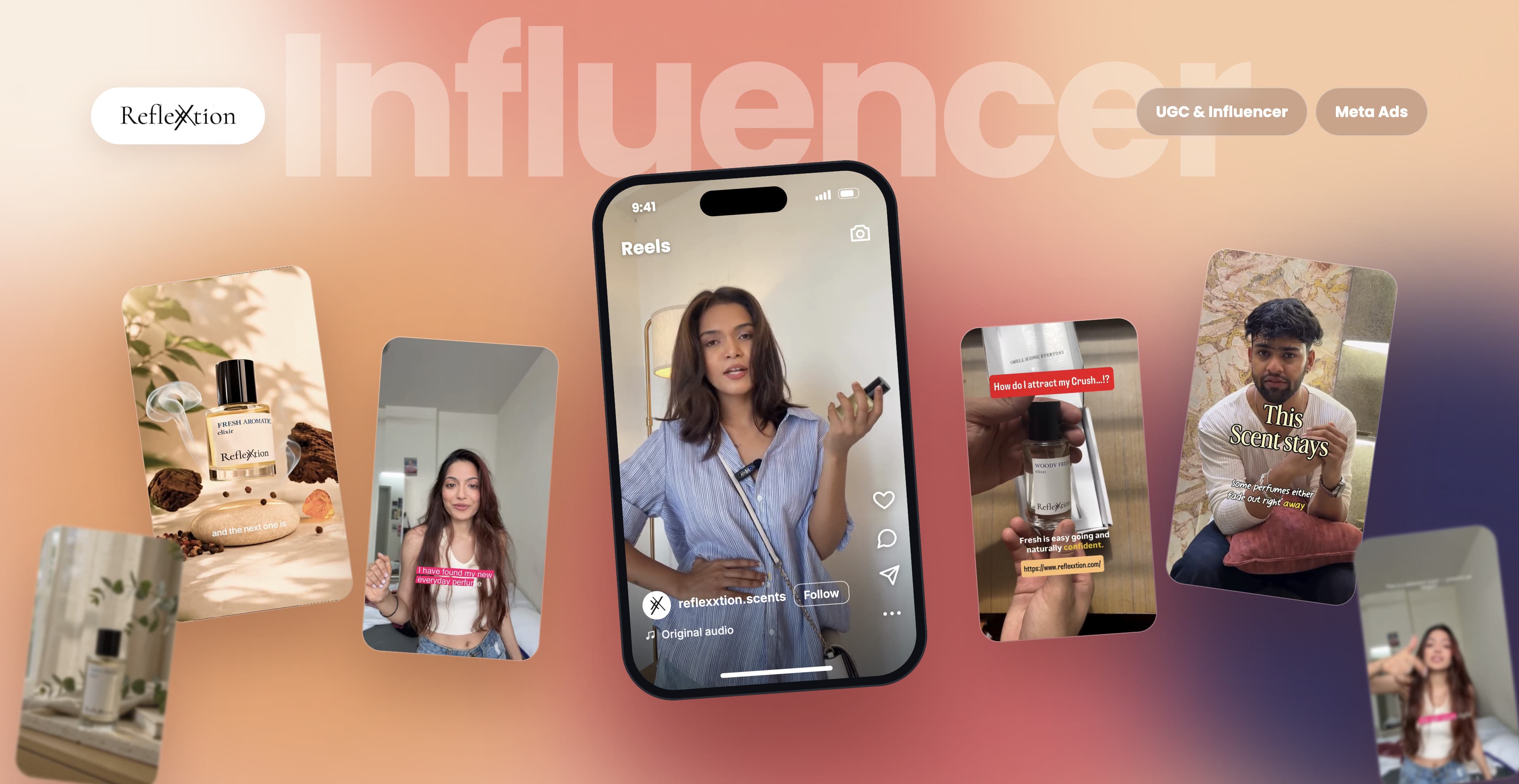 Reflexxion Scents - UGC & Influencer Campaigns