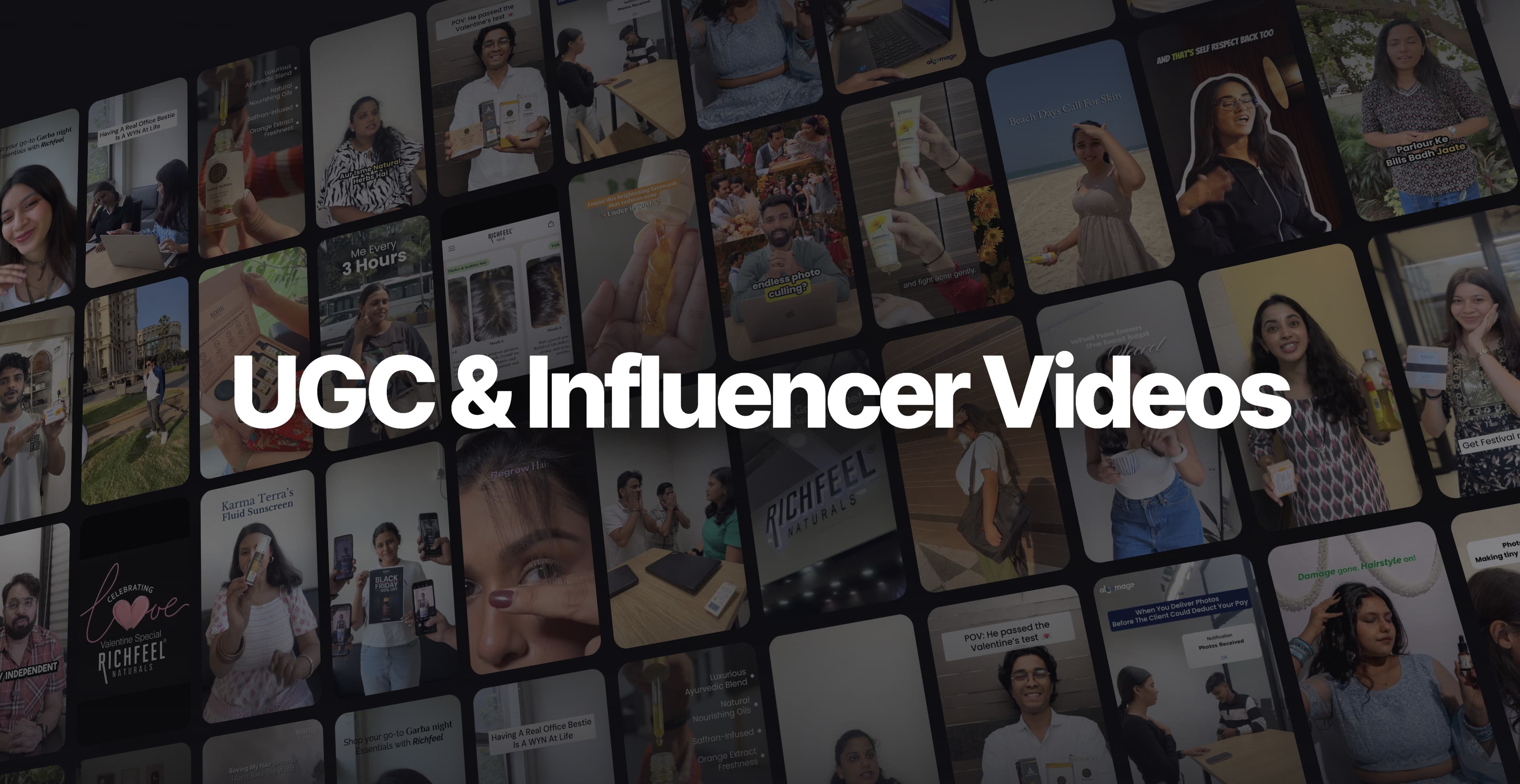 UGC & Influencer Videos
