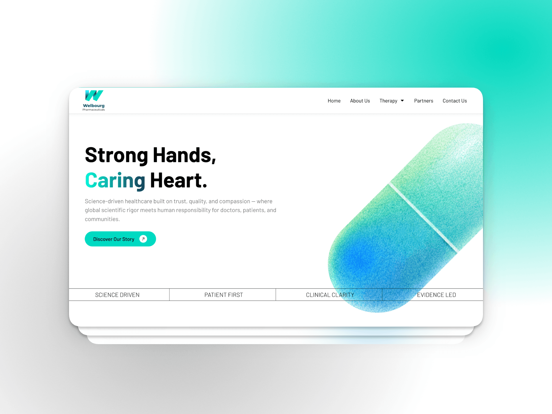 Welbourg Pharma - Website Development