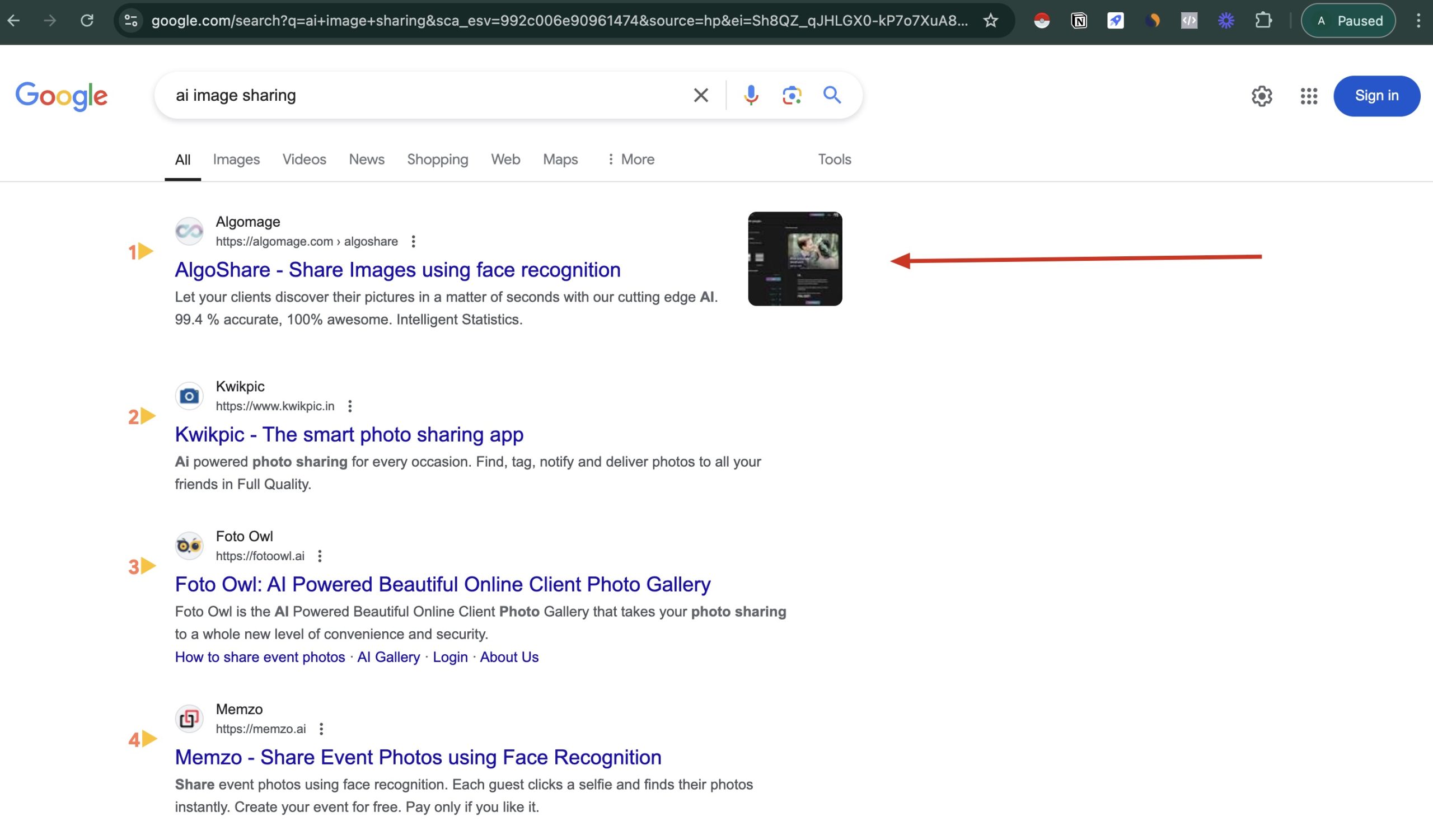 Consistent Top Position